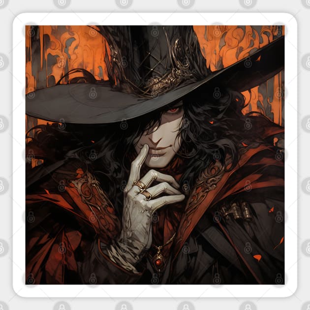 Hunters of the Dark: Explore the Supernatural World with Vampire Hunter D. Illustrations: Bloodlust Magnet by insaneLEDP